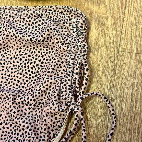 A Pea in the Pod Maternity Animal Print Convertible Two-Piece Swimsuit Set - Picture 9 of 12